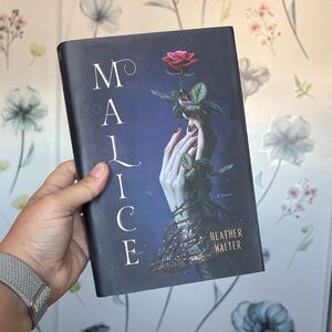 Malice Novel by - Heather Walter hardcover